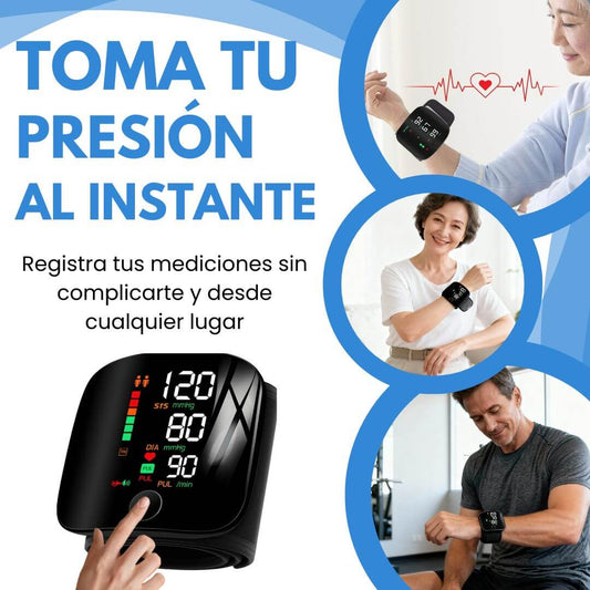 Tensiómetro digital de muñeca portable